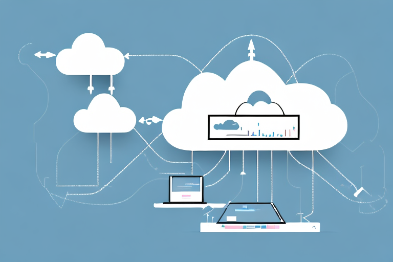 Two cloud computing systems side-by-side